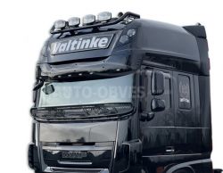 Trimach for headlights on DAF XF euro 5-6 super space cap color: black photo 0