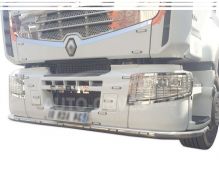 Защита переднего бампера Renault Premium - доп услуга: установка диодов фото 0