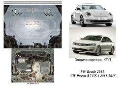 Защита двигателя Volkswagen Passat B8 2014... модиф. V-2,0TDI сборка США фото 0